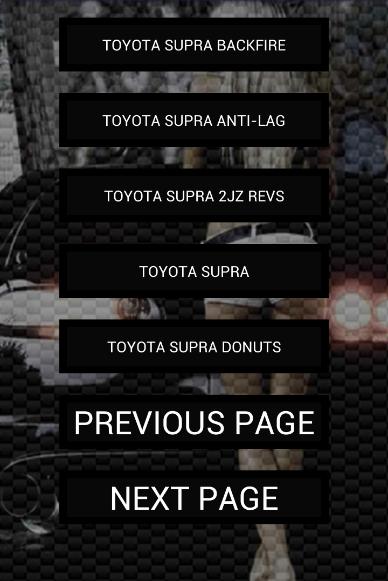 Engine sounds of Supra