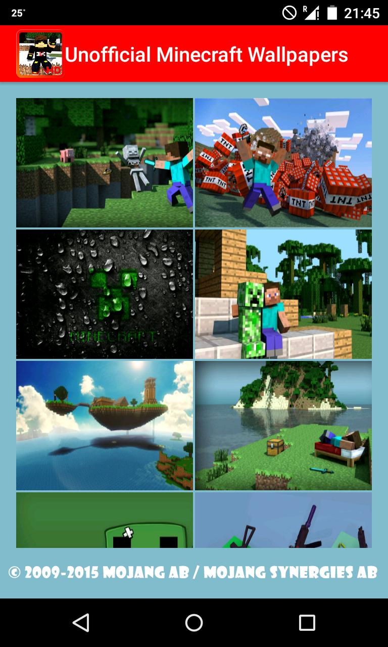 Unofficial Minecraft Wallpaper