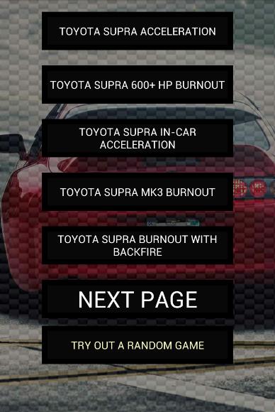 Engine sounds of Supra