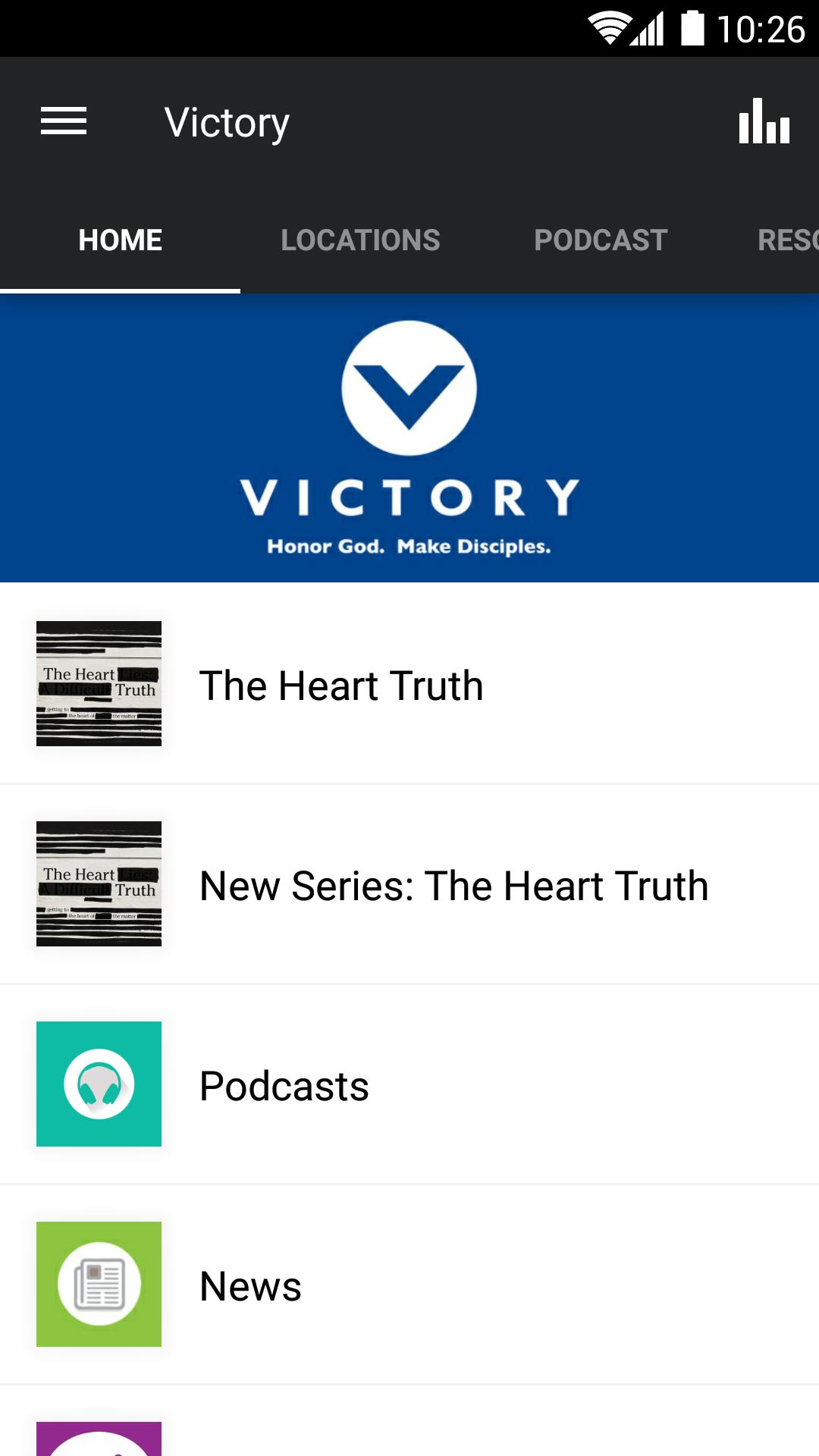 The Victory App