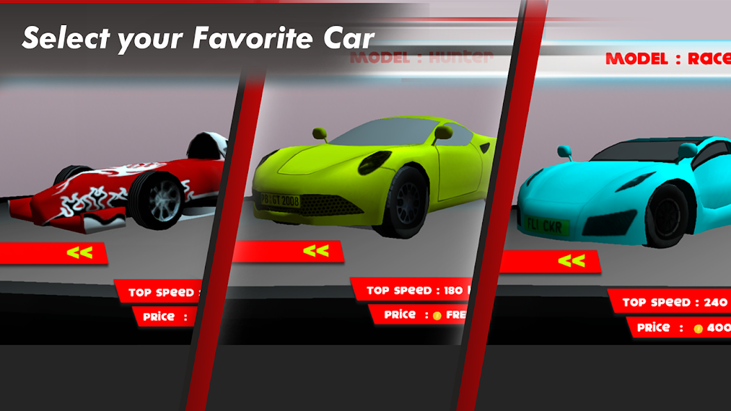 Subway racing car in rush