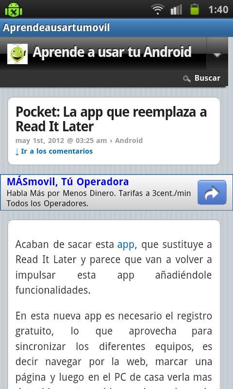 Aprende a usar tu movil