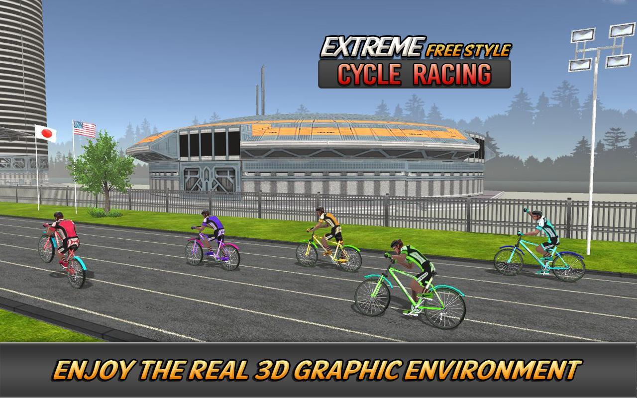 Extreme Freestyle Cycle Racing