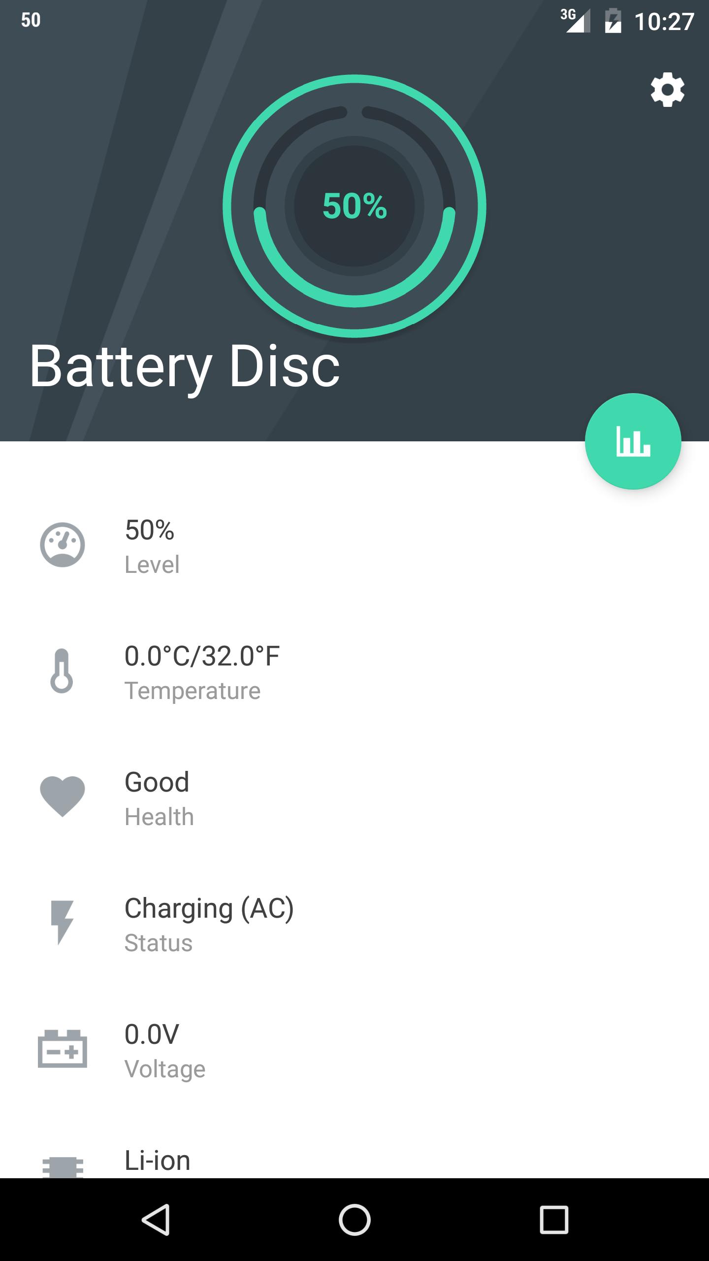 Beautiful Battery Disc Widget
