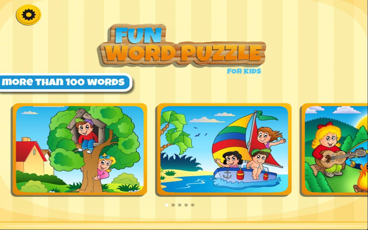 Fun Word Puzzle for Kids