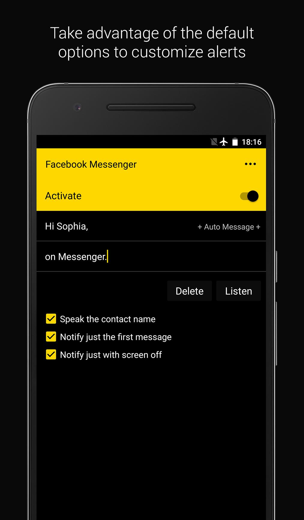 AlertBee Free - Voice Notifica