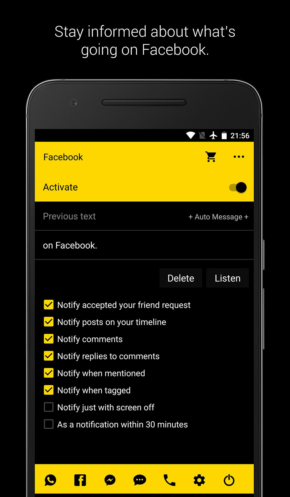 AlertBee Free - Voice Notifica