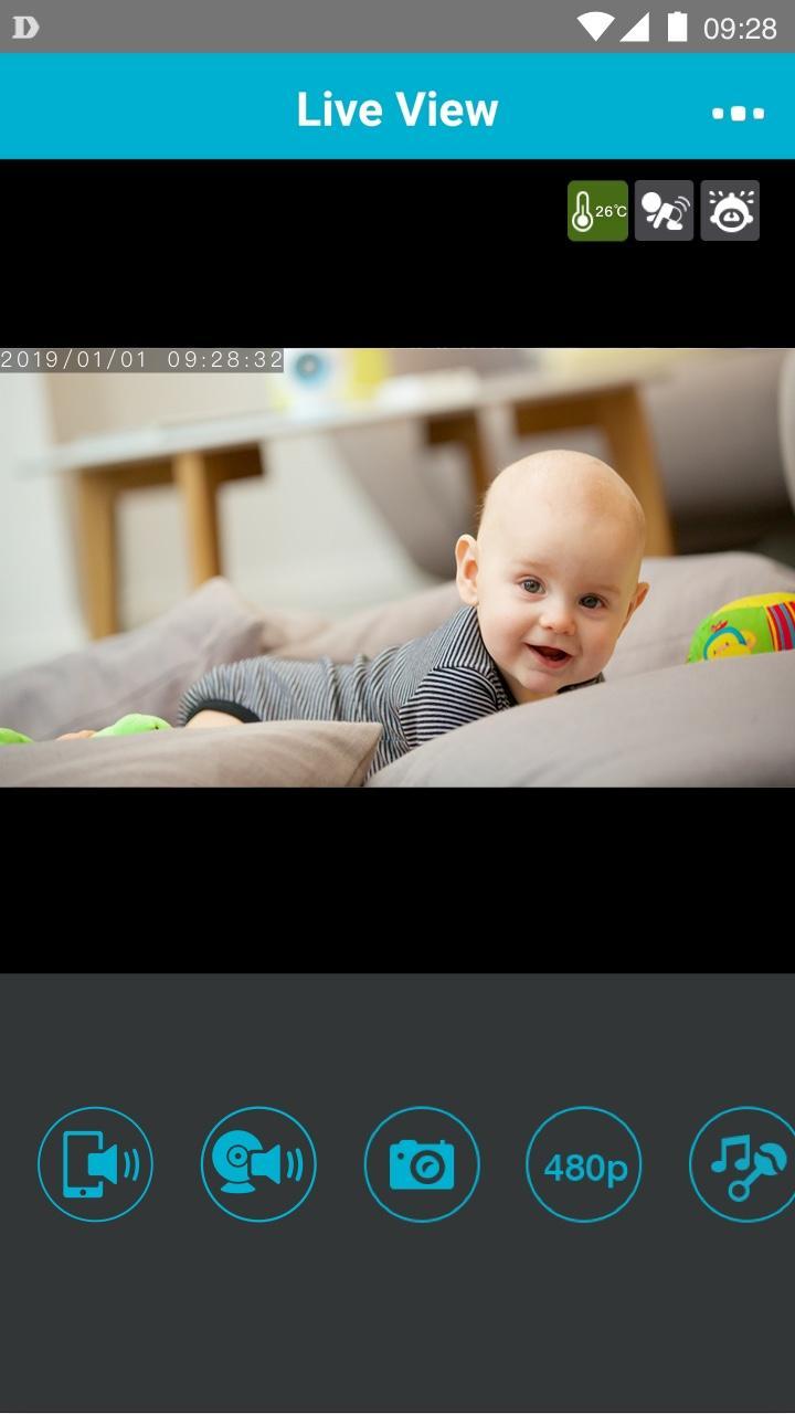 mydlink Baby Camera Monitor