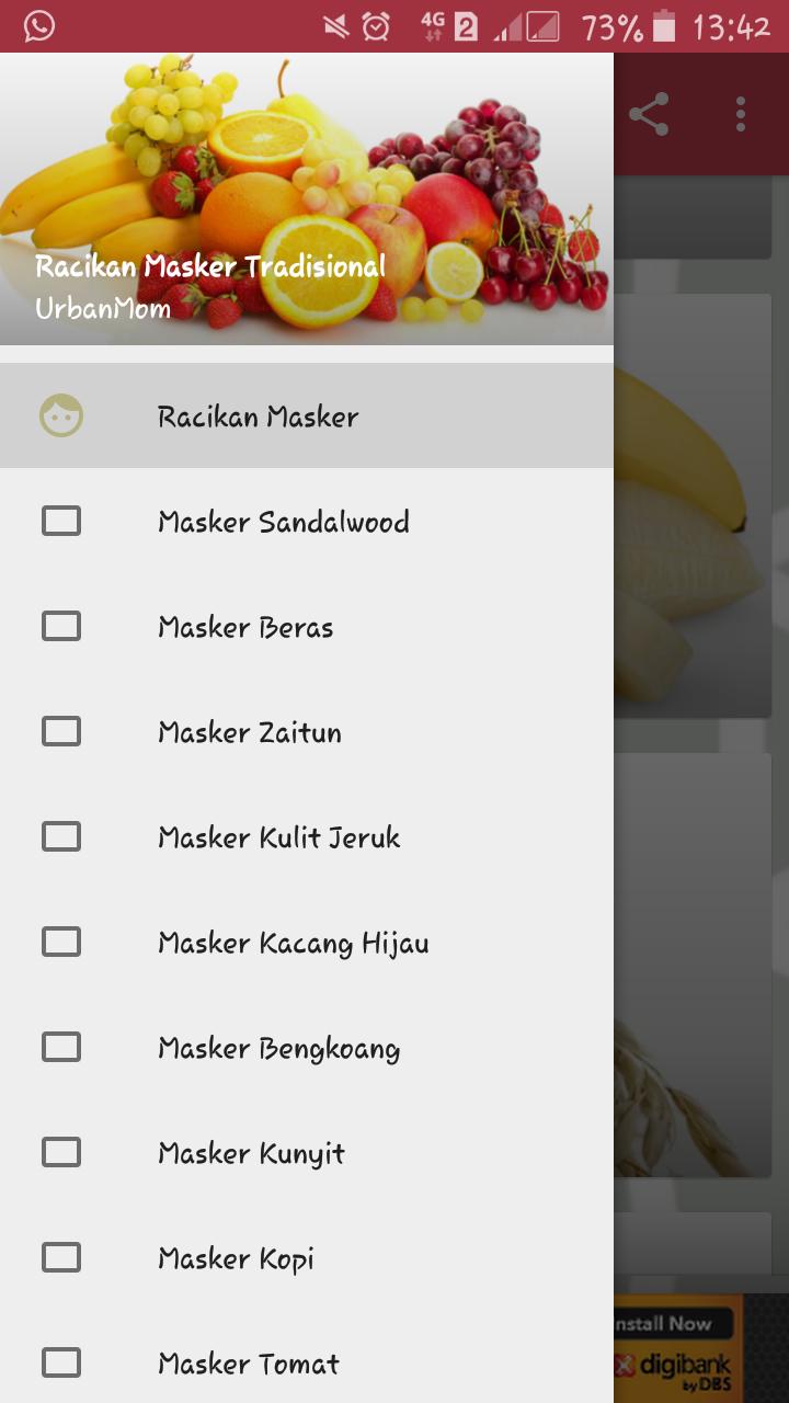 Racikan Masker Tradisional