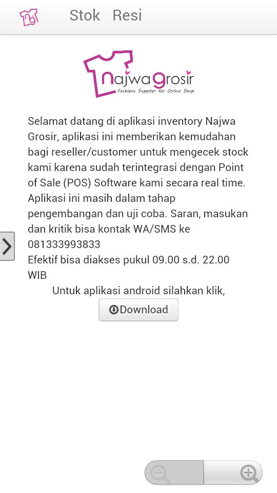 Najwa Grosir Inventory