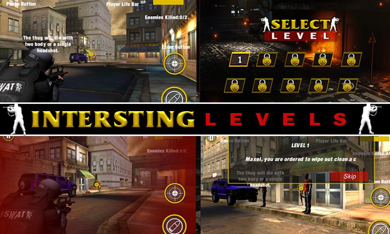 American Swat Sniper Shooting