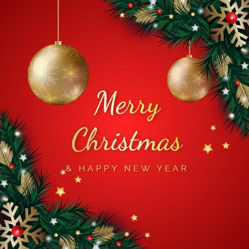 Merry Christmas Greeting Cards