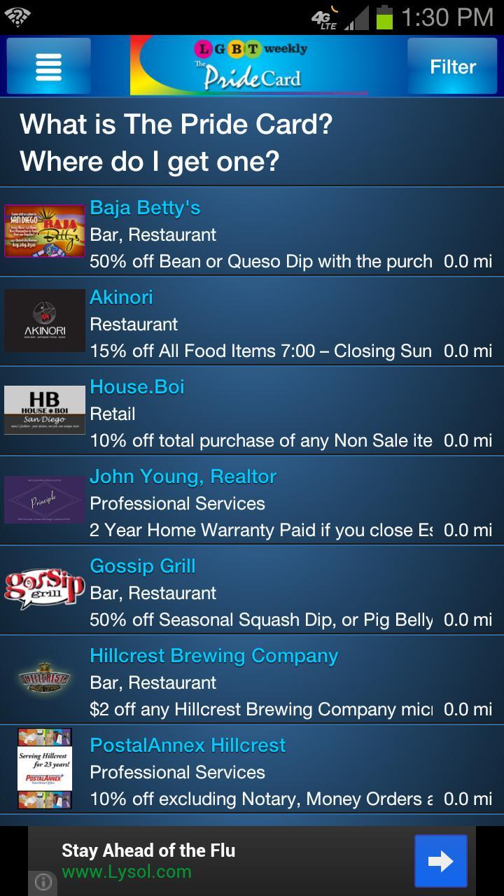 LGBT Weekly and The Pride Card