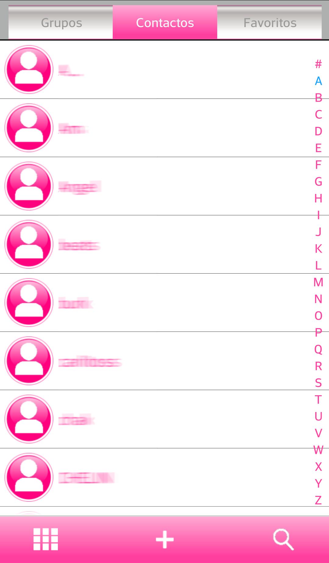 THEME PINK GLASS FOR EXDIALER