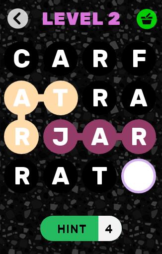 Rhyming word game for kids