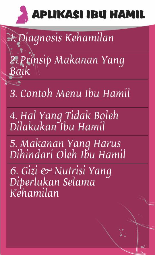 Aplikasi Ibu Hamil