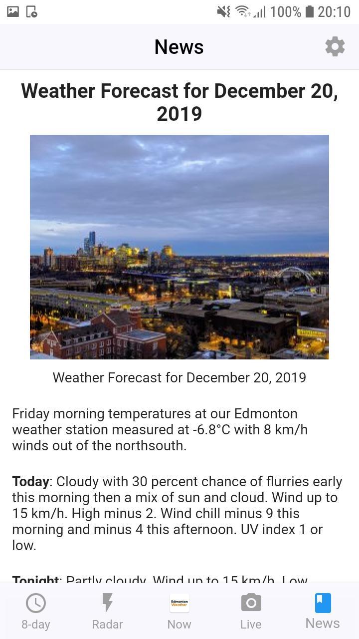Edmonton Weather