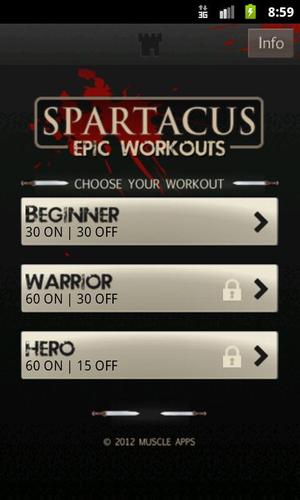Spartacus Workout