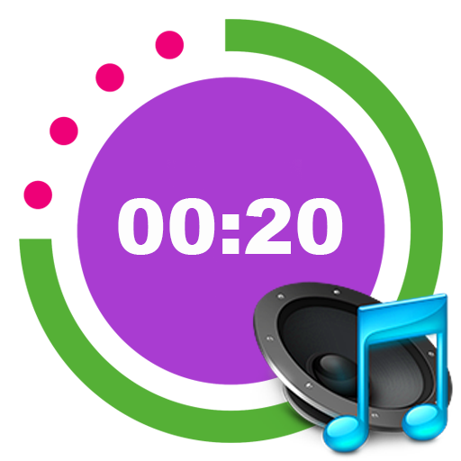 Interval timer with music
