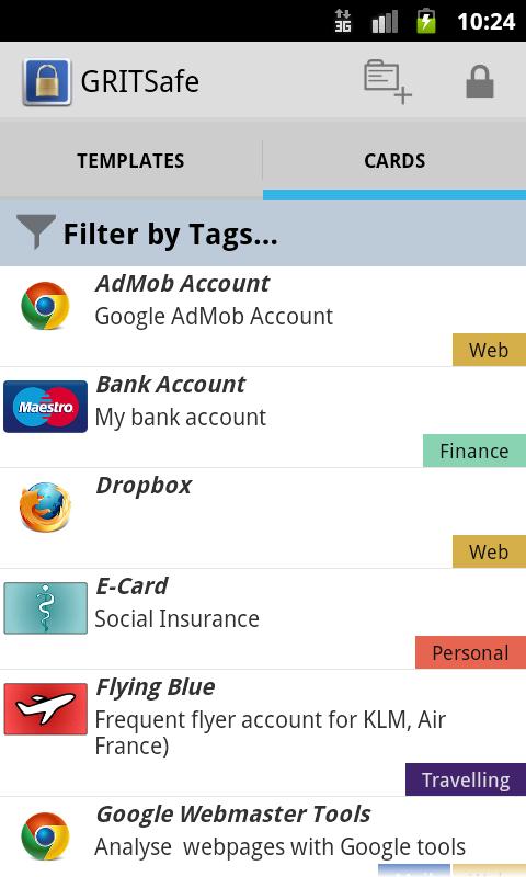 GRITSafeTrial password manager