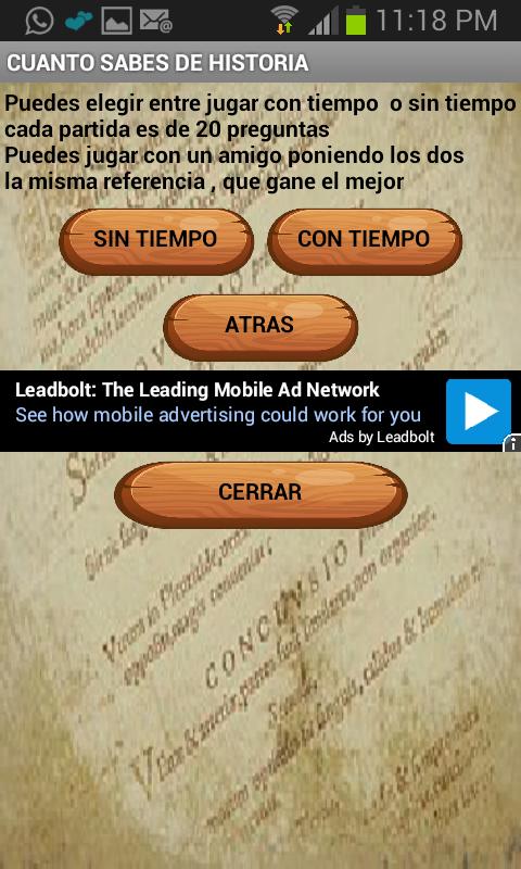 Cuanto sabes de la historia