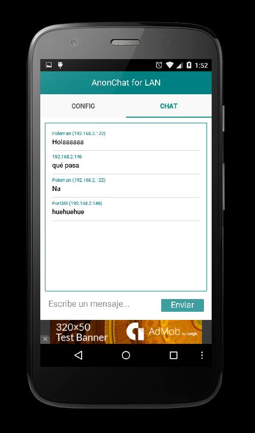 AnonChat - Anonymous LAN Chat