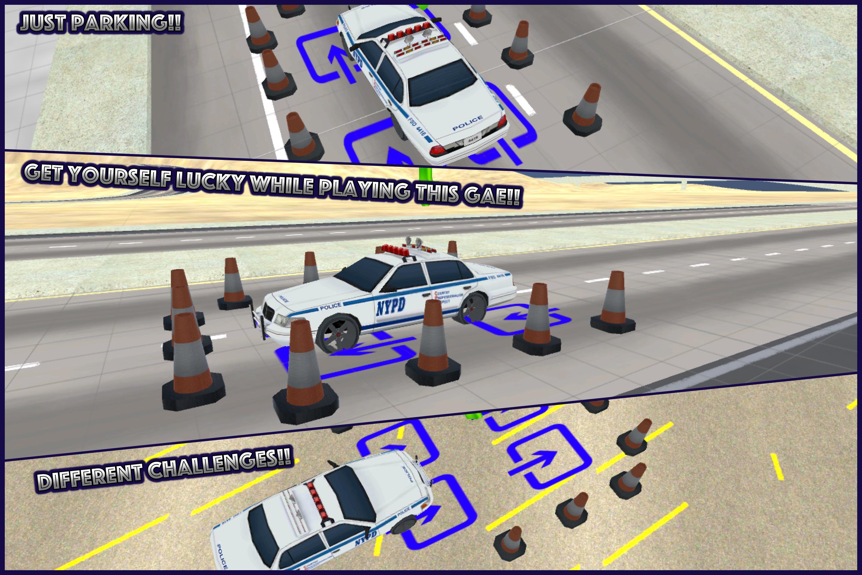 Police Car Parking 2016