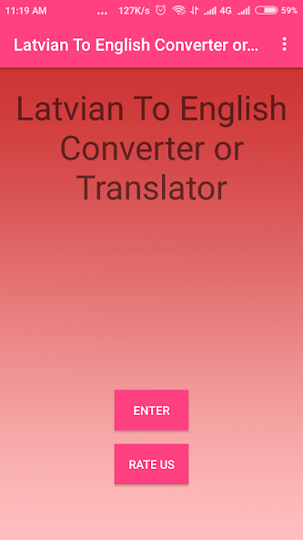 Latvian To English Converter