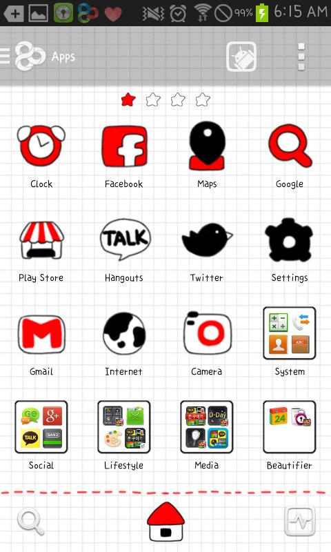 Smile Couple go launcher