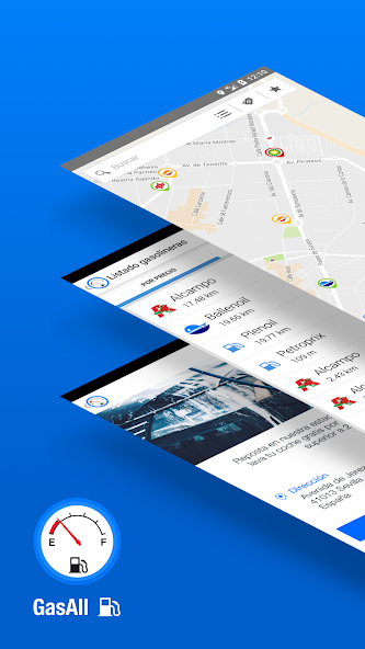 GasAll: Gas stations in Spain