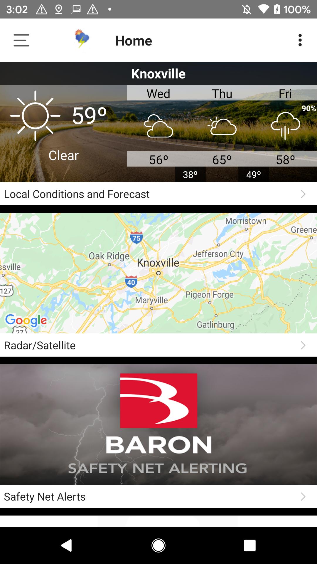 Captain Accurate Weather
