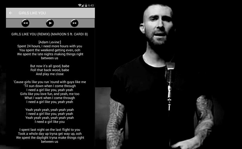 Maroon 5 - Girls Like You (Remix) (Ft. Cardi B)