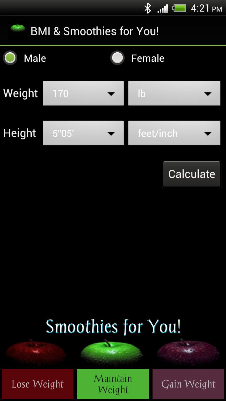 BMI & Smoothies for You