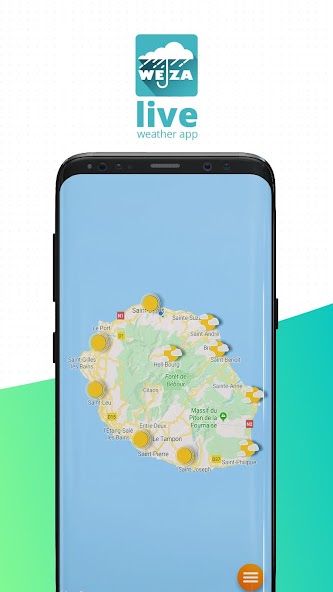 Weza, live weather app