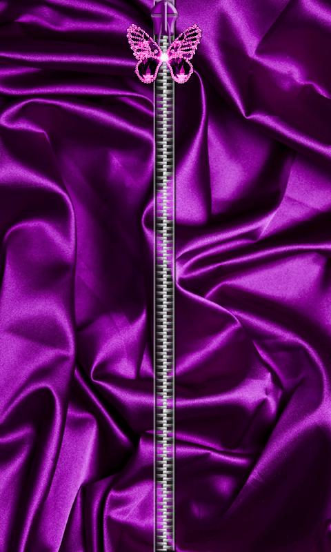 Butterfly Silk Zipper Lock