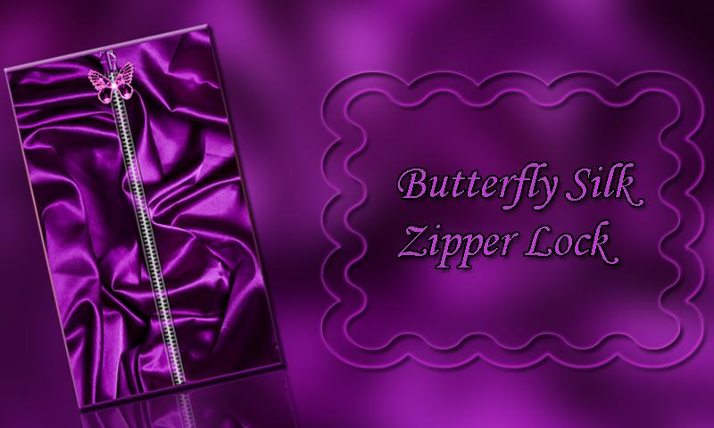 Butterfly Silk Zipper Lock