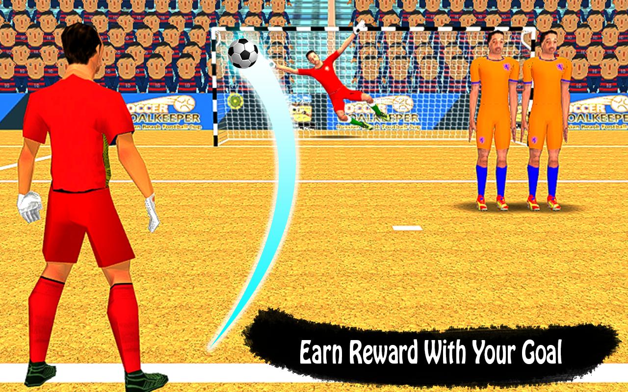 Soccer Goalkeeper Russian Beach Football Cup