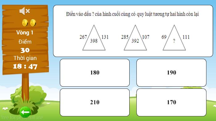 IQ cho tre tieu hoc lop 4