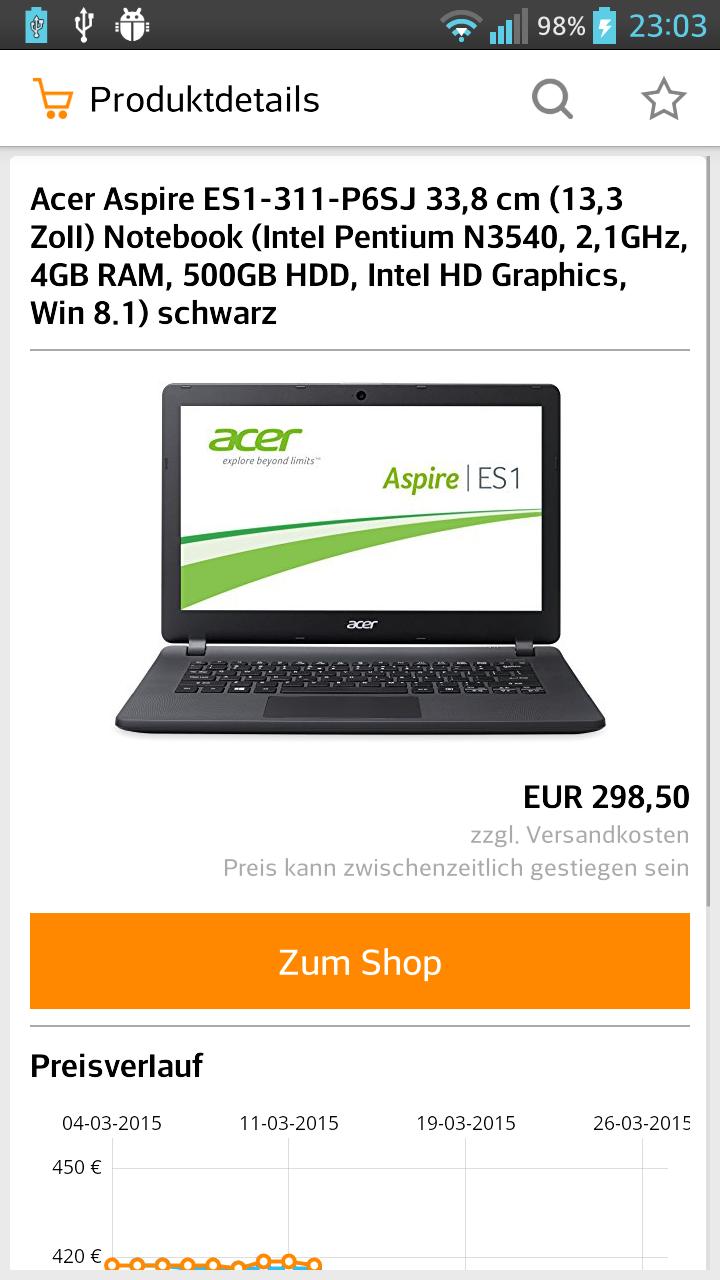 Amacheck - Amazon Preisverlauf