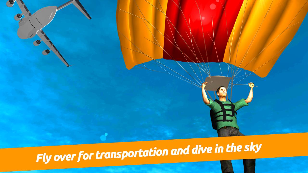 Sky Dive Airplane Simulator 3D