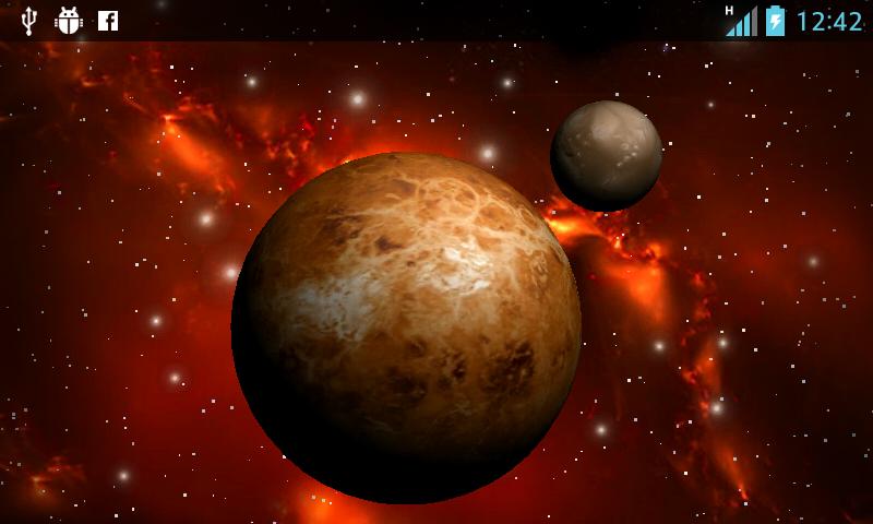 3D Space  Live Wallpaper Free