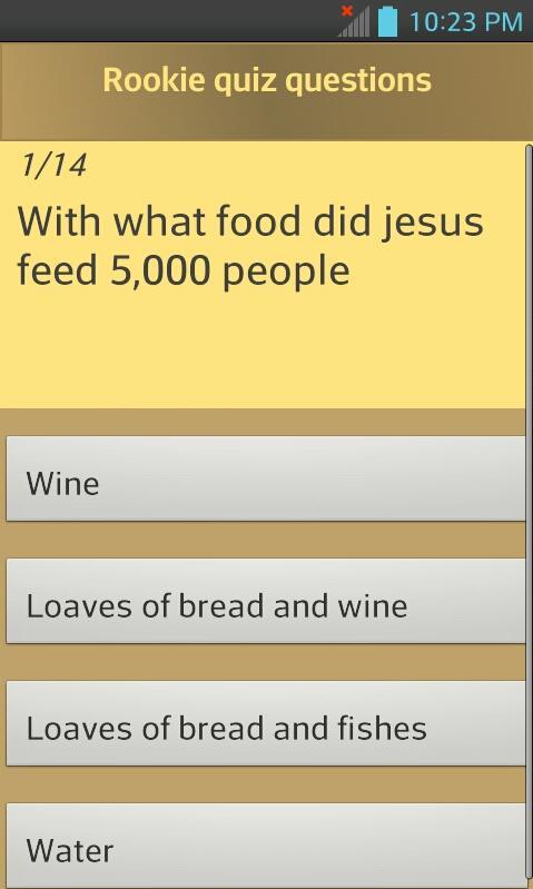 Bible Quiz (Trivia) English