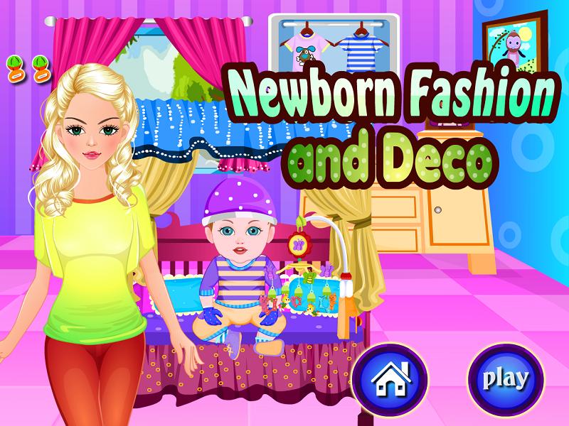Newborn fashion baby games