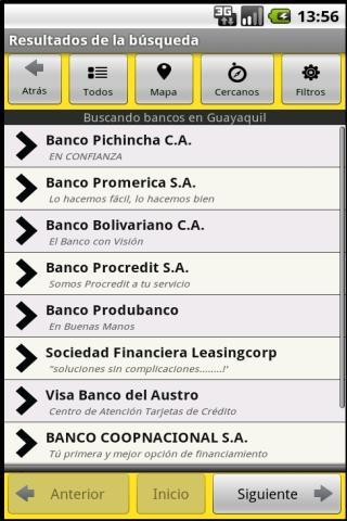 Ecuador's Yellow Pages