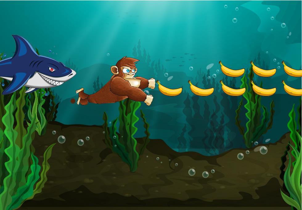 Banana Monkey - Jungle Run