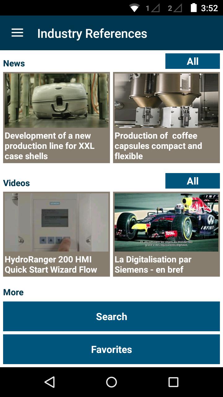 Siemens Industry References