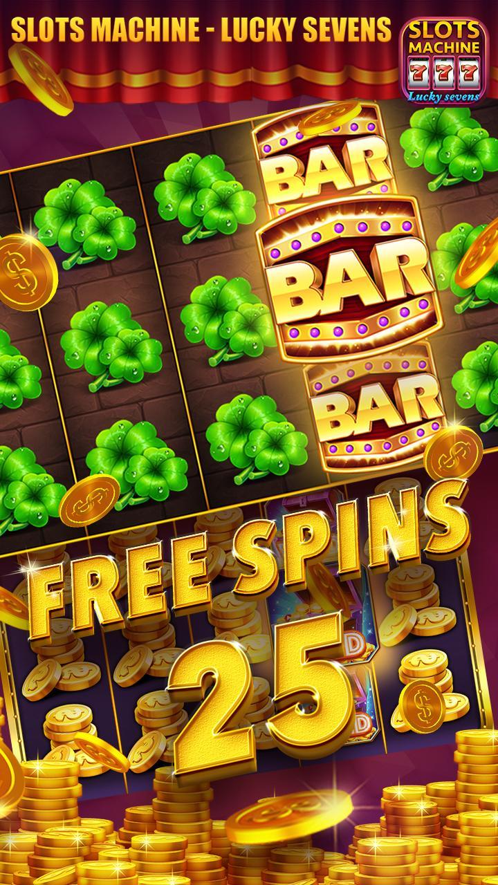 Slots Machine - Lucky Sevens