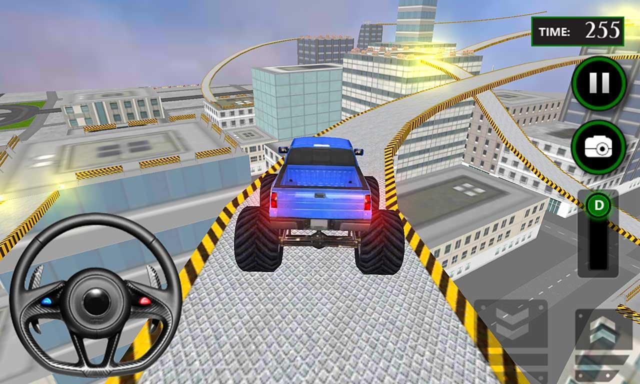 4x4 Monster Truck Roof Stunts