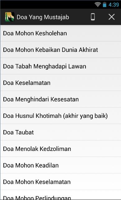 Kumpulan Doa Yang Mustajab