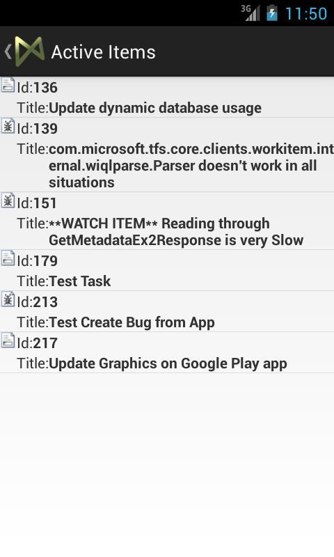 TFS Client for Android